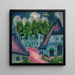 Gut Staberhof III - Ernst Ludwig Kirchner — gerahmtes Bild an der Wand