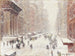 Schneesturm auf der Avenue - Guy Carleton Wiggins — Ansicht des Kunstwerks