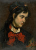 Tête de fille avec foulard rouge - Gyula Stetka — Ansicht des Kunstwerks