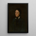 Portrait einer Frau - Gyula Stetka — gerahmtes Bild an der Wand