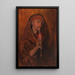 Der Raucher - Gyula Tornai — gerahmtes Bild an der Wand