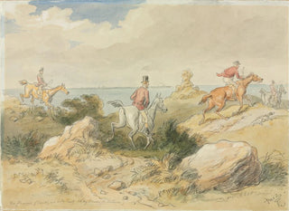 Die Freuden der Jagd - Hablot Knight Browne — Ansicht des Kunstwerks