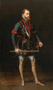 Portrait de Philippe II d'Espagne 1527-1598 - Peintre de la Cour des Habsbourg — Ansicht des Kunstwerks