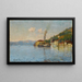 Quai du Ferry de Çengelköy - Halil Pasha — gerahmtes Bild an der Wand