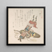 Kubo Shunman — gerahmtes Bild an der Wand