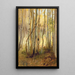 Sonnenbeschienene Birkenwald - Hamilton Hamilton — gerahmtes Bild an der Wand