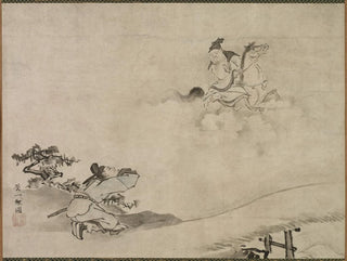 Immortel taoistischer - Hanabusa Itchō — Ansicht des Kunstwerks