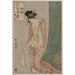 Reproduktion des Gemäldes Hanaogi de l'Ogiya Gemälde aus der Serie Devinettes illustrées - Kitagawa Utamaro