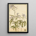 Blumen Rosen mit grünen stacheligen Blättern - Hannah Borger Overbeck — gerahmtes Bild an der Wand