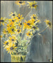 Vase mit schwarzen Augen-Susans - Hannah Borger Overbeck — Ansicht des Kunstwerks