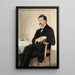 Portrait von Albert Schweitzer - Hans Adolf Bühler — gerahmtes Bild an der Wand