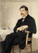 Portrait von Albert Schweitzer - Hans Adolf Bühler — Ansicht des Kunstwerks