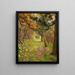 Herbsttag im Wald - Hans Andersen Brendekilde — gerahmtes Bild an der Wand