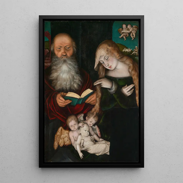 Krippe - Hans Baldung — gerahmtes Bild an der Wand