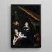 Die Geburt - Hans Baldung — gerahmtes Bild an der Wand