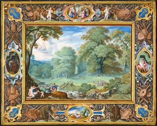 Landschaft mit der Geschichte von Venus und Adonis - Hans Bol — Ansicht des Kunstwerks
