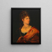 Charlotte Wolter Schauspielerin - Hans Canon — gerahmtes Bild an der Wand