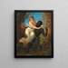 Tag und Nacht - Hans Canon — gerahmtes Bild an der Wand