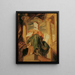 La muse Clio - Hans Canon — gerahmtes Bild an der Wand