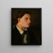 Ludwig Martinelli Schauspieler - Hans Canon — gerahmtes Bild an der Wand