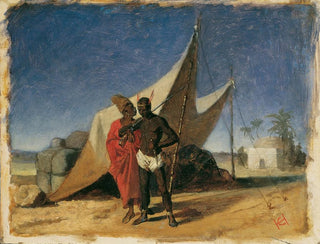 Szene in Nordafrika - Hans Canon — Ansicht des Kunstwerks