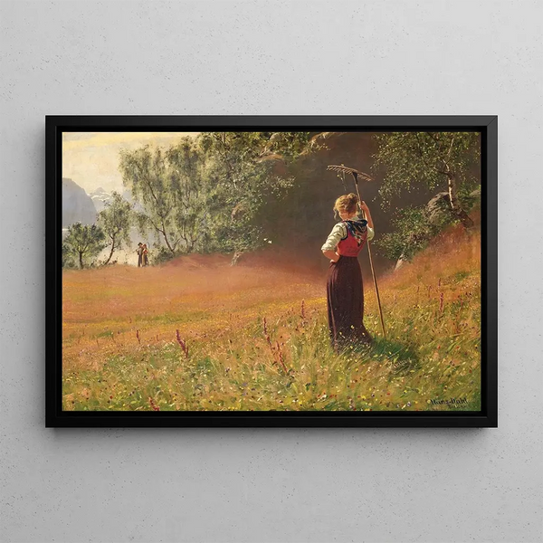 Hans Dahl - Im Hochsommer Westnorwegen.webp