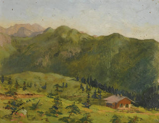 Der Jagdschlösschen von Saas im Liechtenstein - Hans Gantner — Ansicht des Kunstwerks