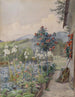 Garten des Landhauses - Hans Götzinger — Ansicht des Kunstwerks