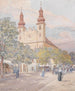 Prozession des Fronleichnamsfestes in Maria Lanzendorf - Hans Götzinger — Ansicht des Kunstwerks