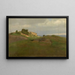 Küstenlandschaft, Rügen - Hans Gude — gerahmtes Bild an der Wand