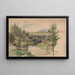D'Eidsvoll - Hans Gude — gerahmtes Bild an der Wand