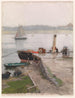 Jetée de Trovemünde - Hans Gude — Ansicht des Kunstwerks