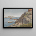 Landschaft bei Stavern - Hans Gude — gerahmtes Bild an der Wand