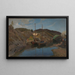 Bateaux pilotes - Hans Gude — gerahmtes Bild an der Wand