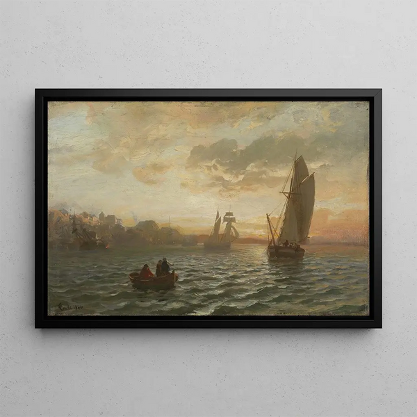 Hans Gude - View from the Oslofjord.webp