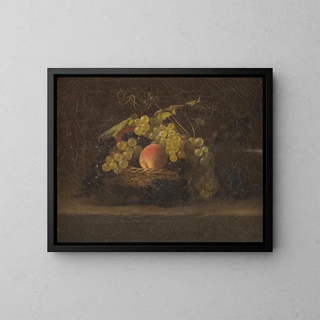 Hans Heinrich Jrgen Brandes - Fruit still life with sparrows.webp