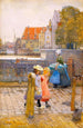 Ein Ecke von Amsterdam - Hans Herrmann — Ansicht des Kunstwerks