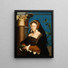 Marie Lady Guildford - Hans Holbein der Jüngere — gerahmtes Bild an der Wand