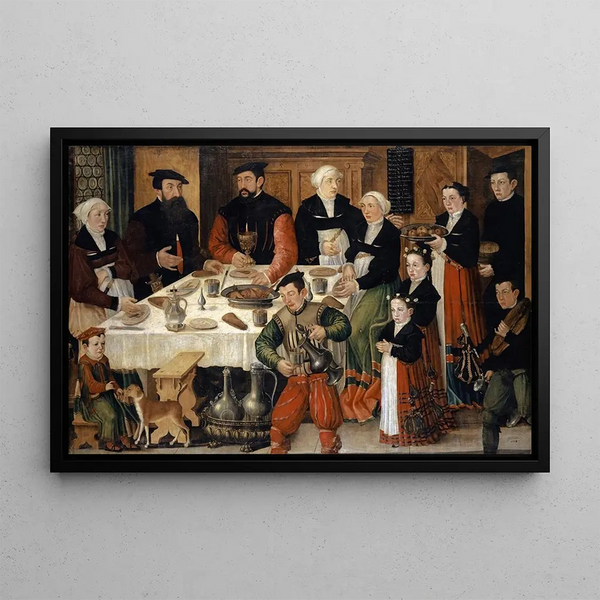 Hans Hug Kluber - Bildnis der Familie des Hans Rudolf Faesch.webp