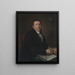 Landammann Jakob Zellweger-Zuberbühler - Hans Jakob Brunschweiler — gerahmtes Bild an der Wand