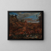 Herbstlandschaft - Hans Johann Baptist Graf — gerahmtes Bild an der Wand