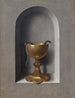 Kelch des Johannes des Evangelisten Rückseite - Hans Memling — Ansicht des Kunstwerks