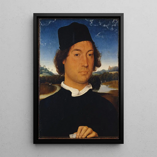 Hans Memling - Portrait of an Unknown Man with a Letter.webp