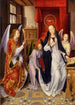 L'Annonciation - Hans Memling — Ansicht des Kunstwerks