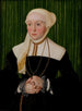 Portrait einer Dame - Hans Mielich — Ansicht des Kunstwerks