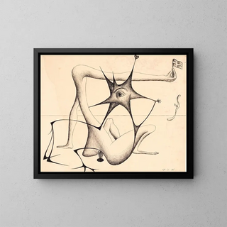 Sirocco - Hans Nikolaj Hansen — gerahmtes Bild an der Wand