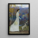 Caroline Großherzogin von Sachsen-Weimar-Eisenach - Hans Olde — gerahmtes Bild an der Wand