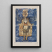 Heilige Figur idolatrisch - Hans Prinzhorn — gerahmtes Bild an der Wand