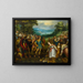 La rencontre de David et Abigail - Hans Rottenhammer — gerahmtes Bild an der Wand