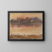 Sonnenuntergang - Hans Sandreuter — gerahmtes Bild an der Wand